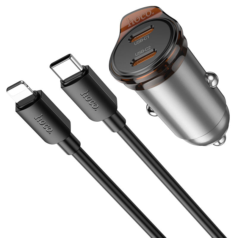 Hoco NZ16B Car Charger Kit (45W)