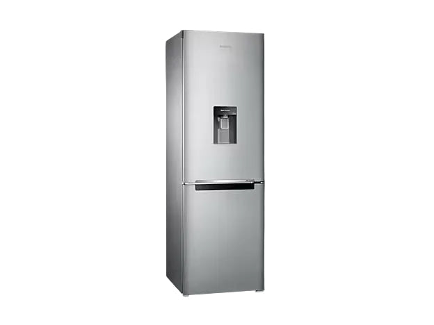 Samsung Refrigerator, Bottom Freezer with Water Dispenser and Cool Pack, Inox Stainless, 321L