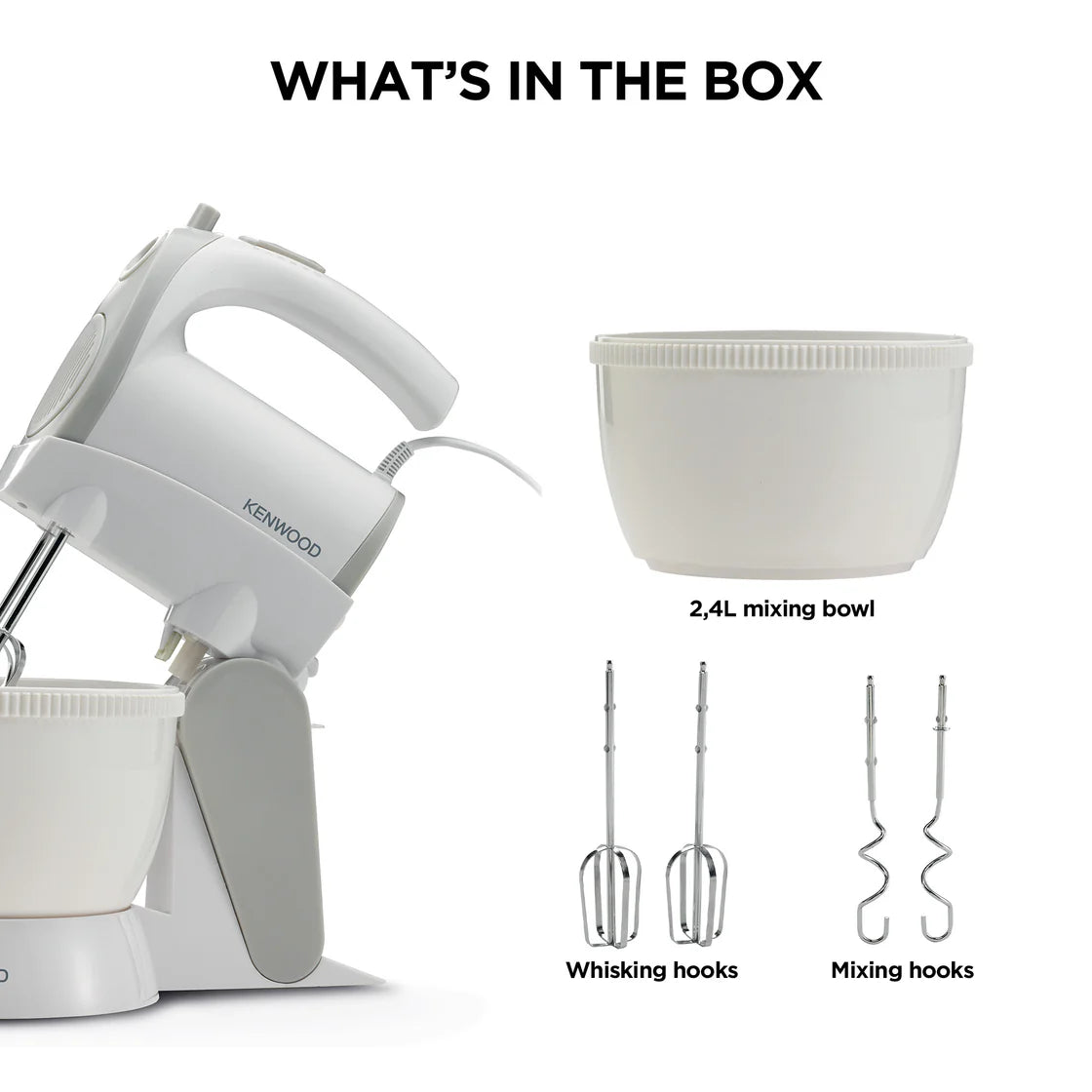 Kenwood Hand Mixer With Bowl 300W