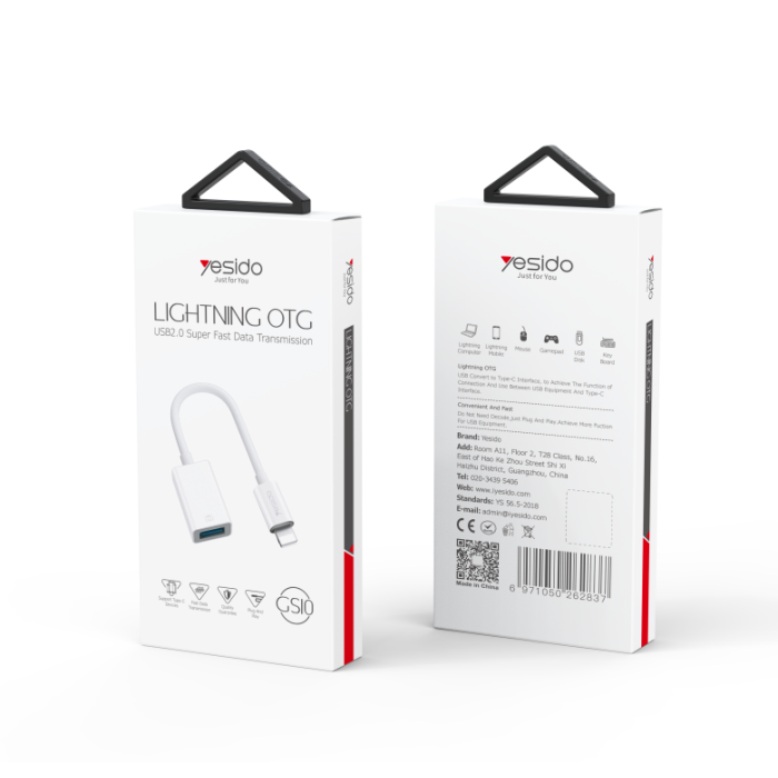 Yesido GS10 Lightning OTG Adapter