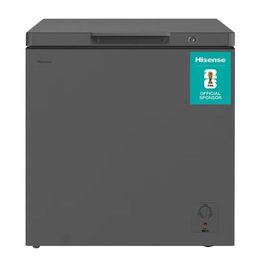 Hisense H250CFS | 198L Silver Single Door Chest Freezer