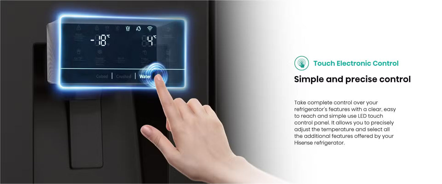 Hisense H780SB-IDL | (Side by Side) Refrigerator