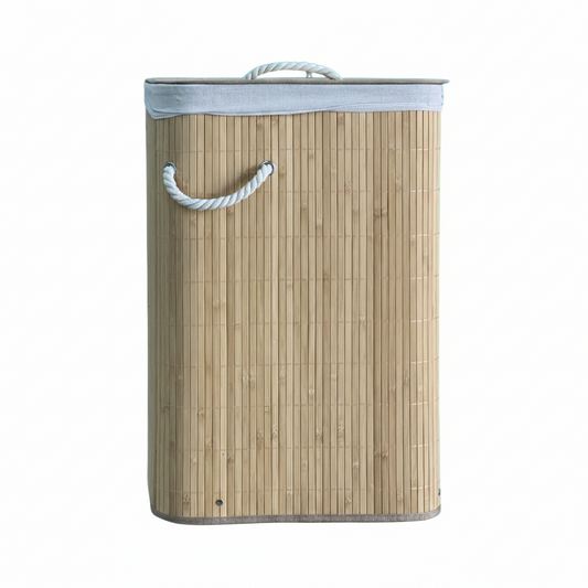 Bamboo Laundry Basket (30x40x60cm)
