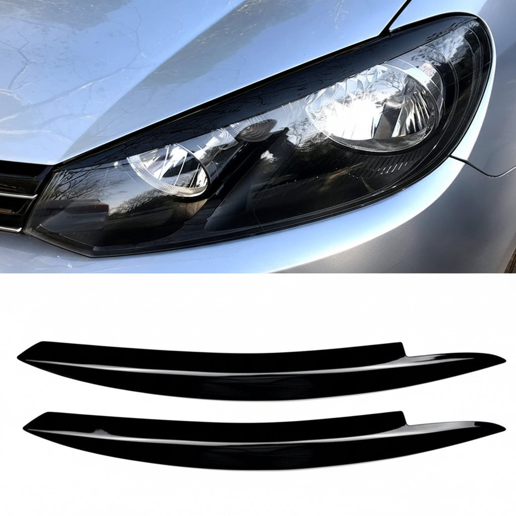 VW Golf 6 Headlight Eyelids
