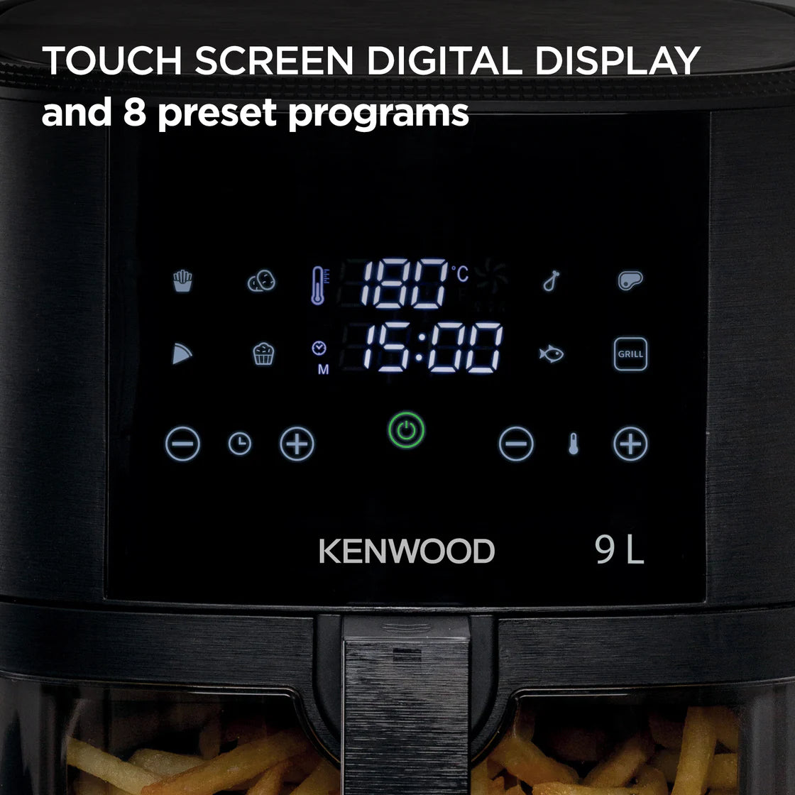 Kenwood 9L Air Fryer with Grill Function and Window