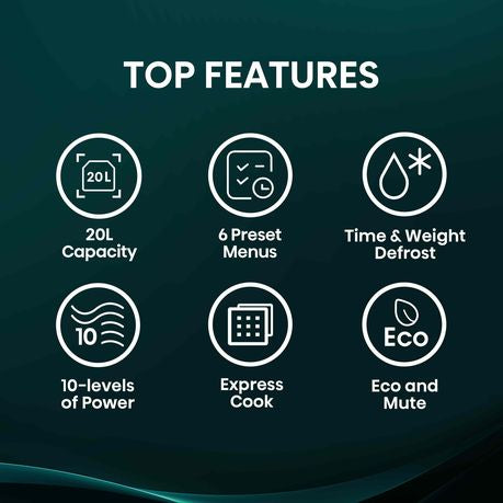 Hisense 20L Digital Microwave Oven - H20MOBS15