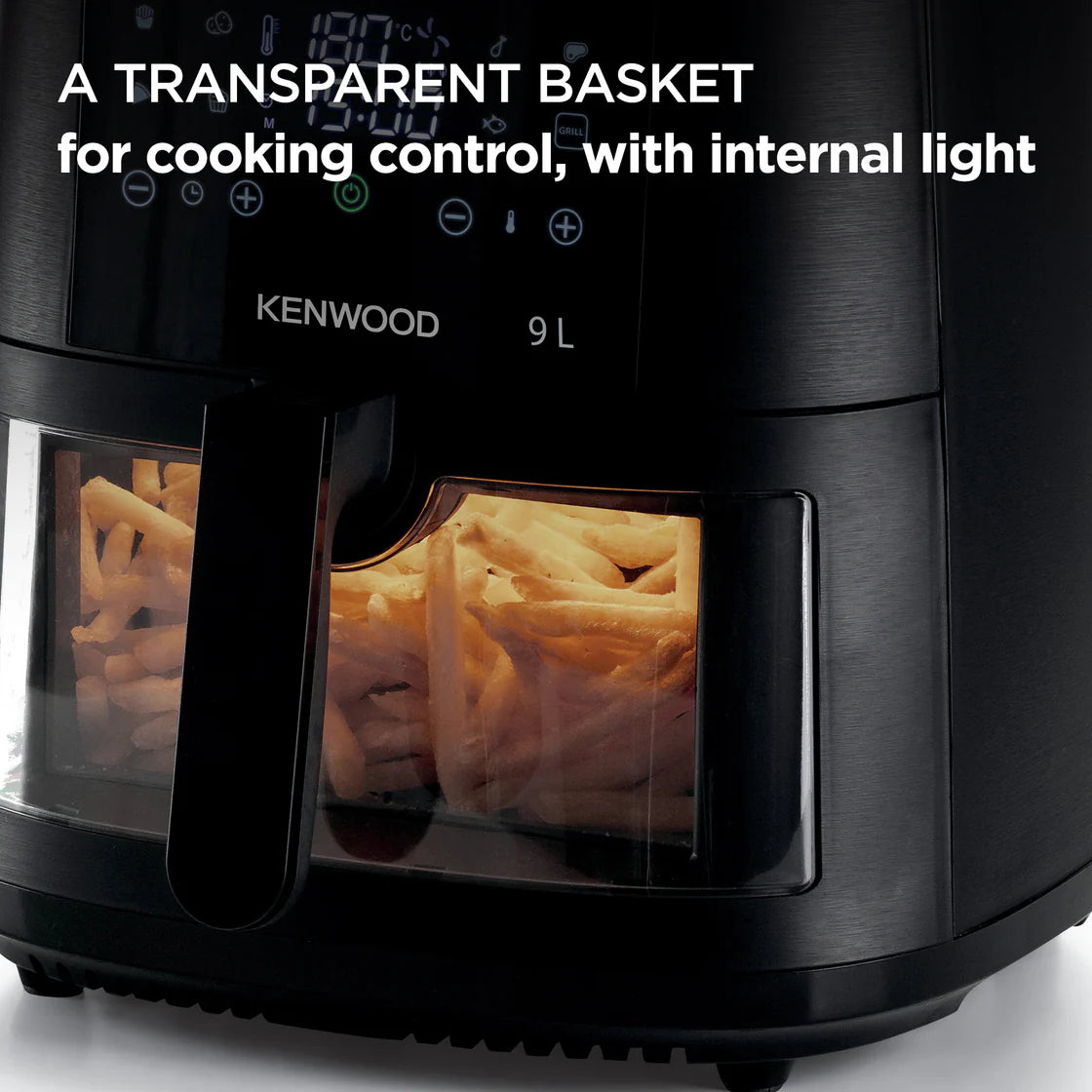Kenwood 9L Air Fryer with Grill Function and Window