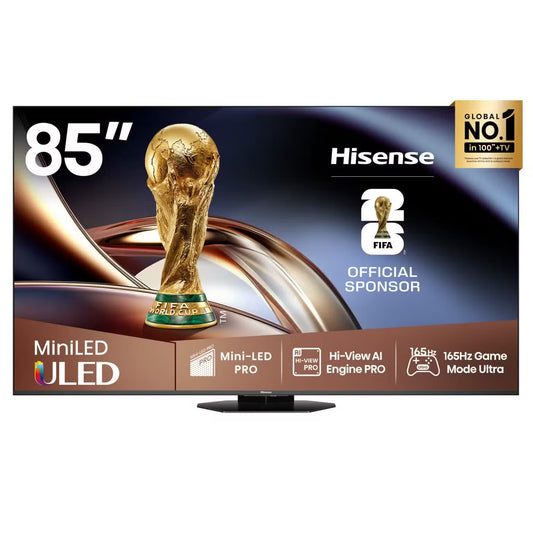 Hisense 85U8Q | 85″ Mini-LED 165Hz VRR QLED Gaming TV