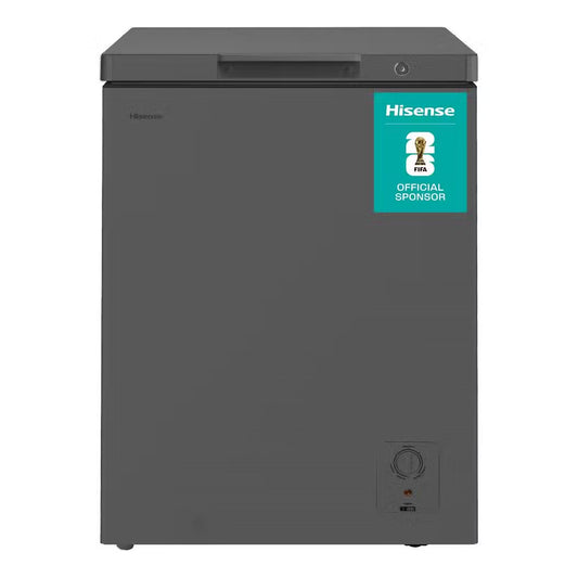 Hisense H180CFS | 141L Silver Single Door Chest Freezer