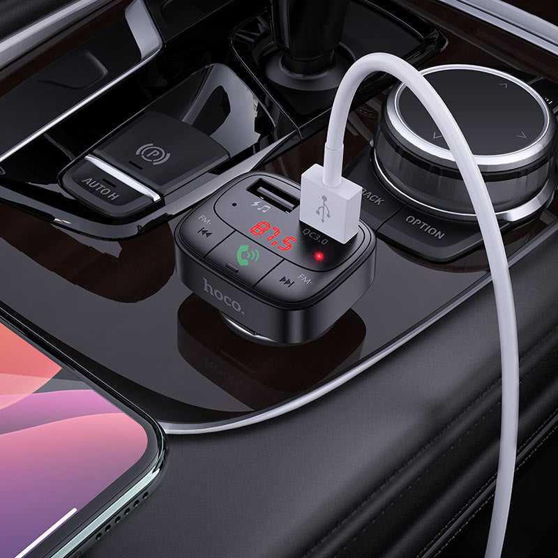 Hoco E59 Car Charger & FM Transmitter