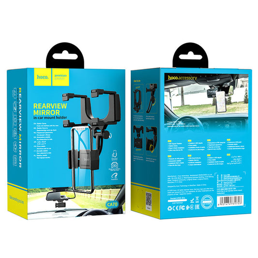 Hoco CA70 Rearview Mirror Phone Holder