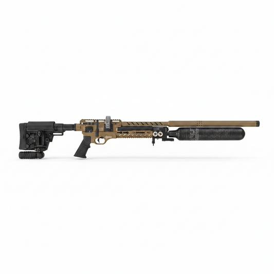 Hatsan Factor Sniper L Bronze PCP Air Rifle (9mm / .35 Cal)
