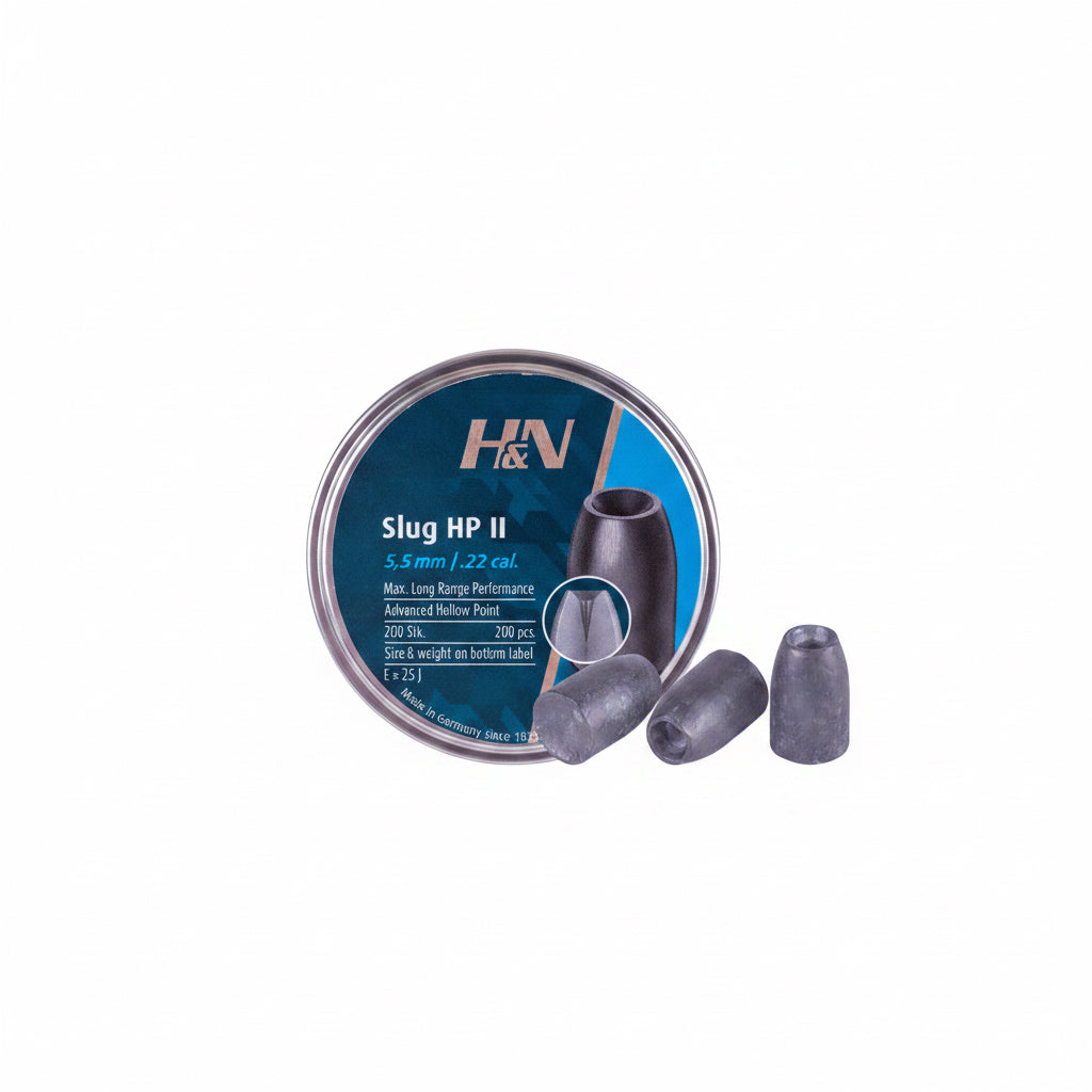 H&N Slug HP II .218 Airgun Slugs (30 Grain / 200 Count)