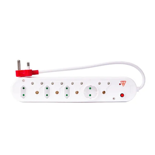 Barkan 8 Way Multi Plug with Surge Protection