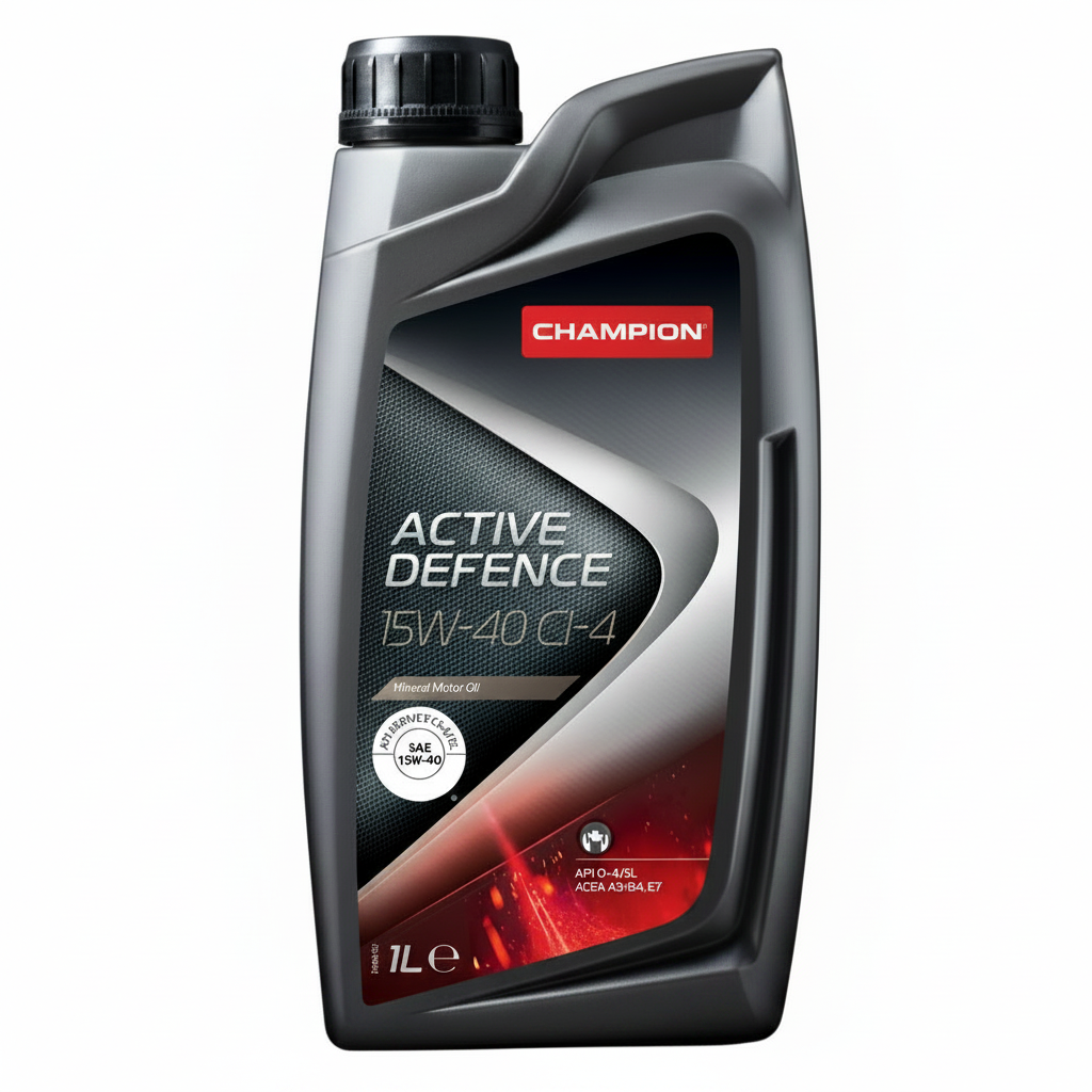 Champion Active Defense 15W-40 CI-4 Mineral Engine Oil 1L