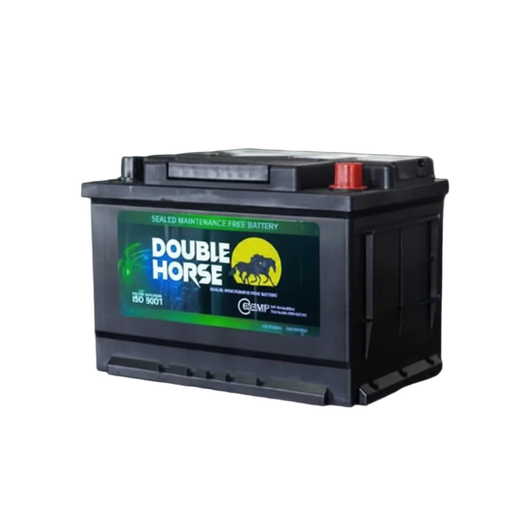 Double Horse Big Terminal Car Battery (628)