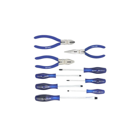 AIYI 9 Piece Screwdriver and Pliers Set