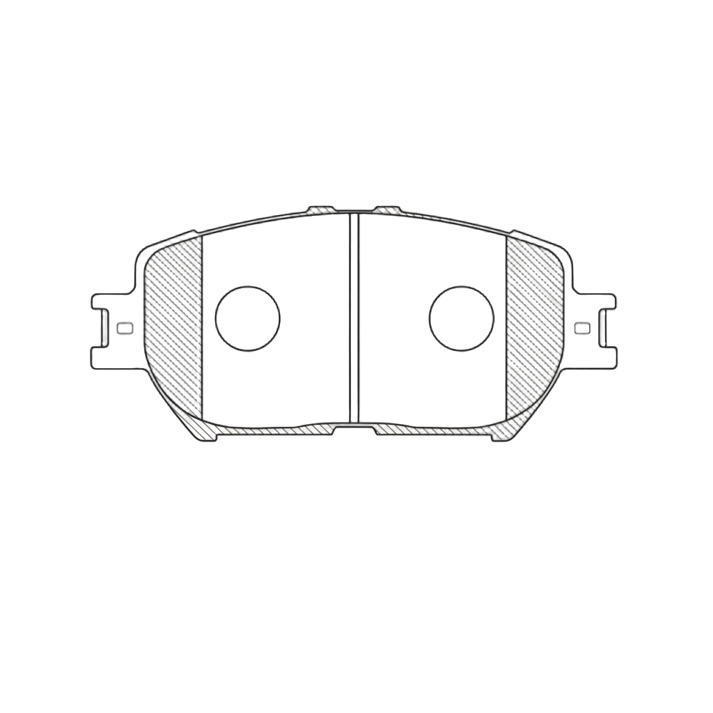 2002 Toyota Wish/Camry Front Brake Pads