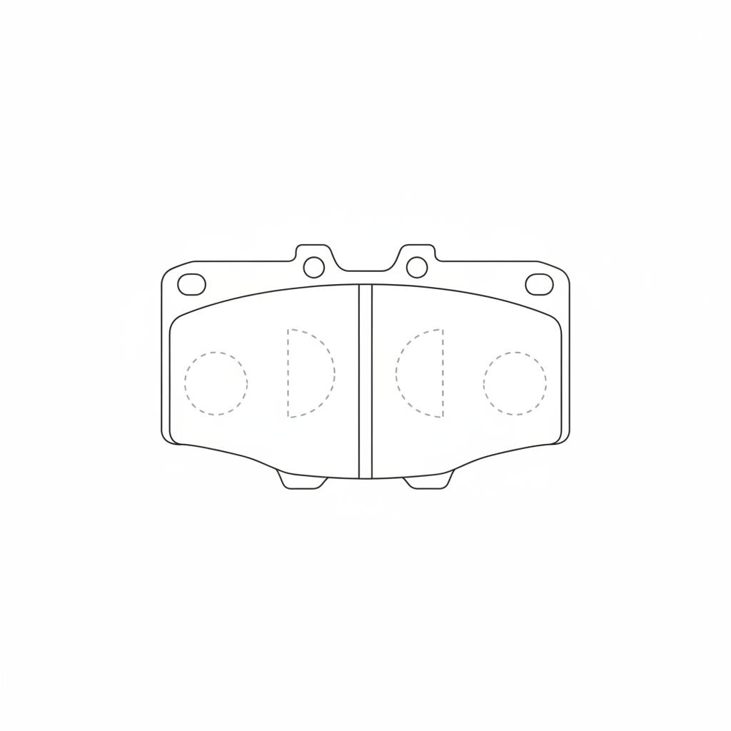 Toyota Hilux 3Y/2L Front Brake Pads