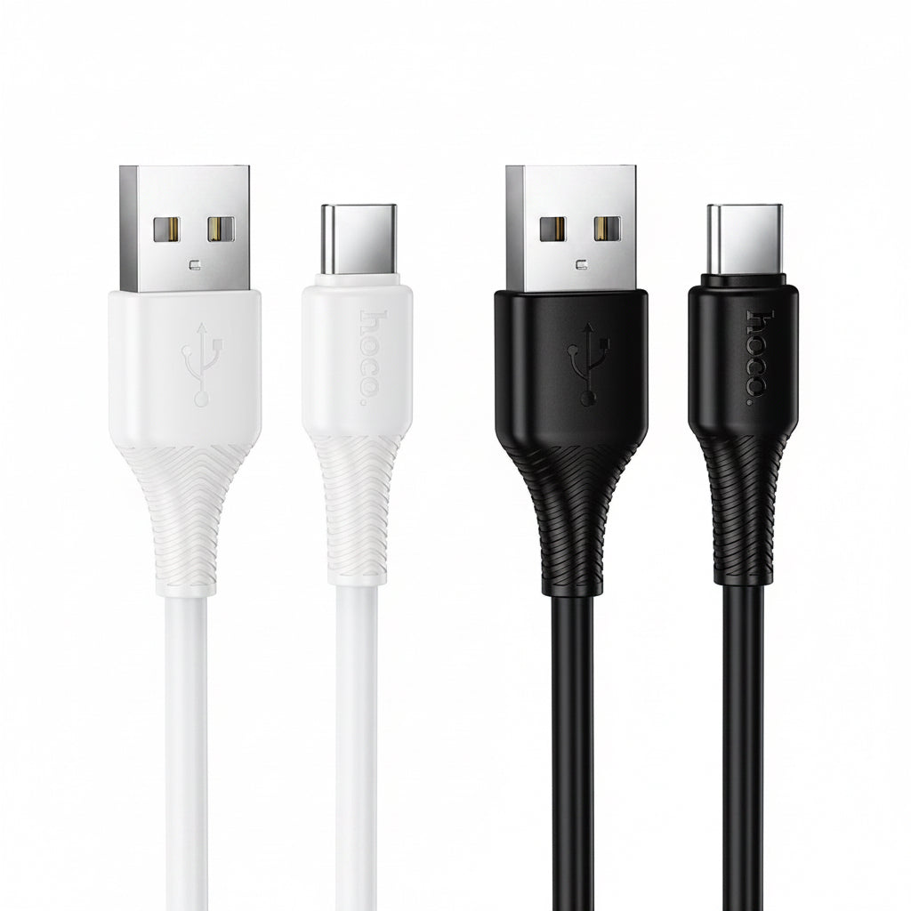 Hoco X120 USB A to Type C Data Transfer Charging Cable (1m/3.0A)