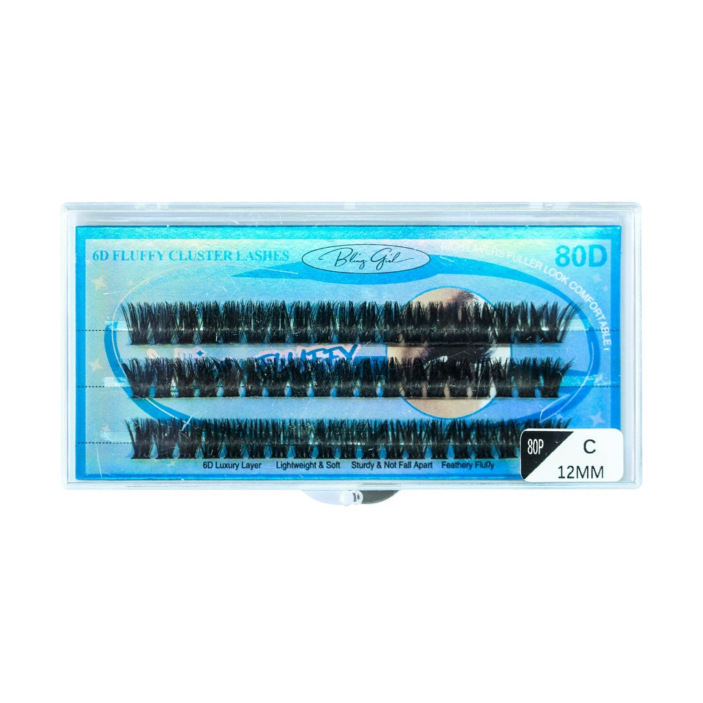 Bling Girl - 80D Cluster Lashes 12mm-C