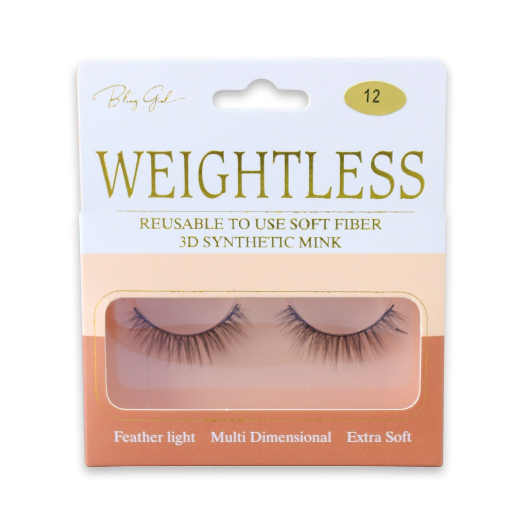 Bling Girl - Weightless 3D Synthetic Mink-12