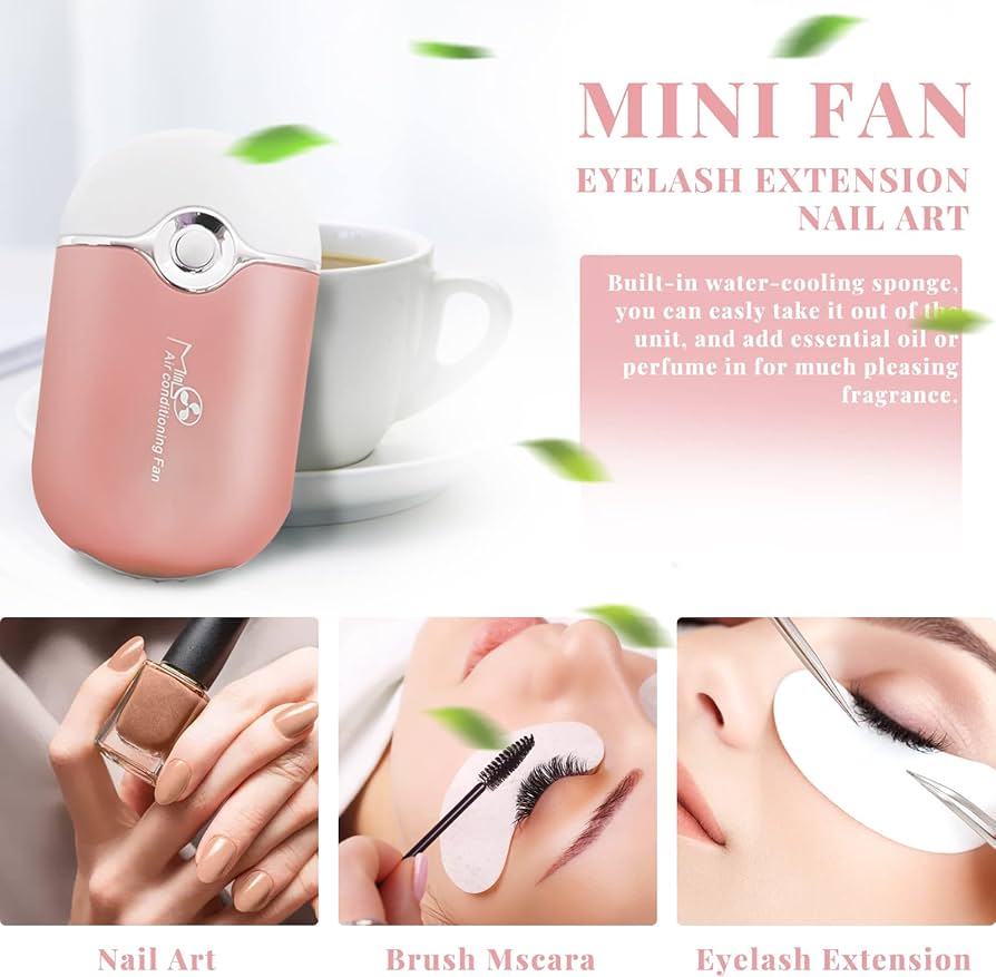 Mini lash fan