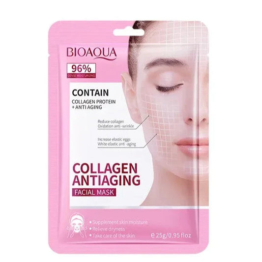BIOAQUA COLLAGEN ANTI AGING FACE SHEET MASK