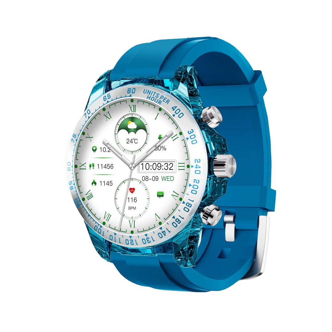 Porodo RAYTONA Smart Watch with Silicone Strap