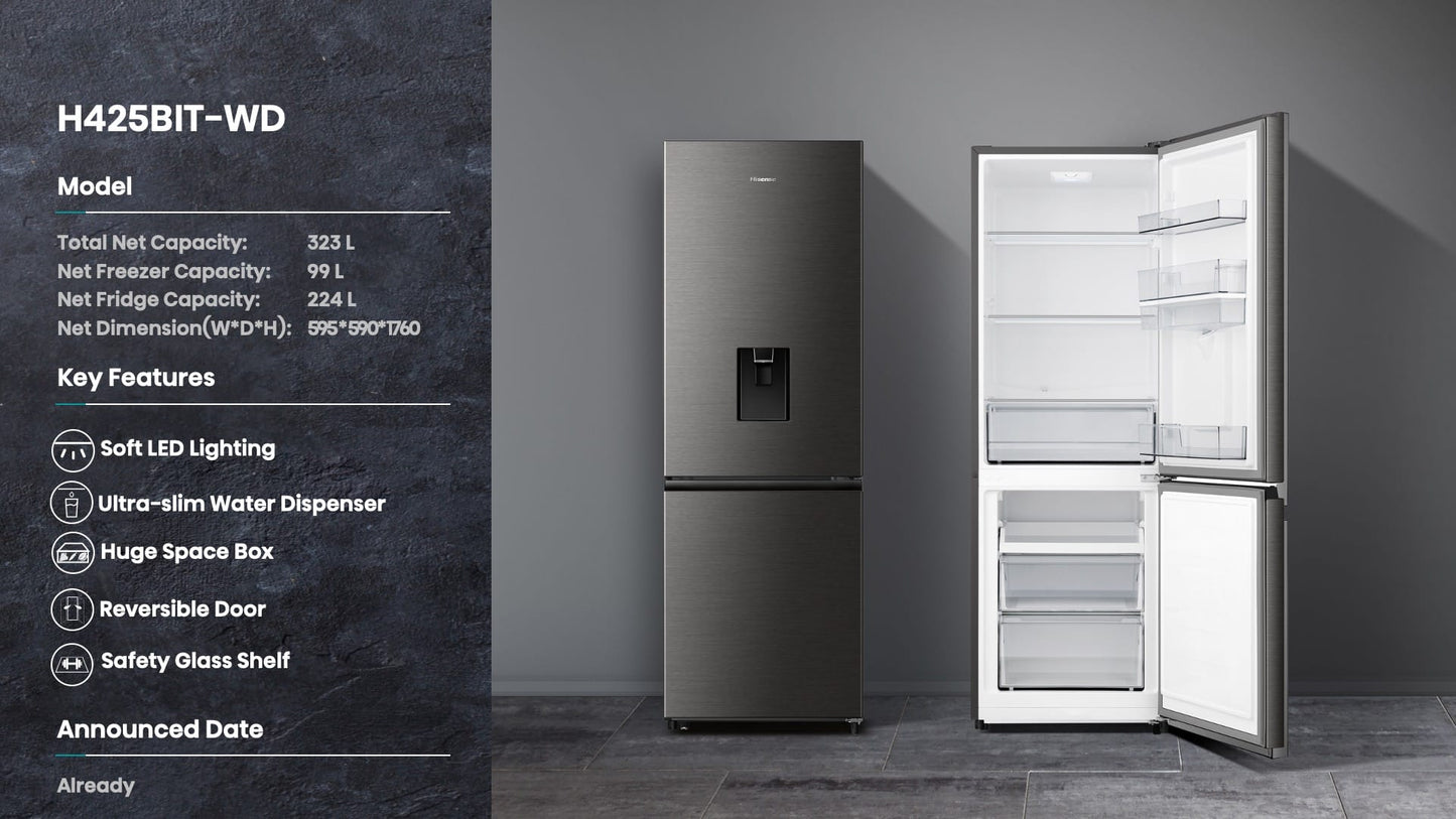 Hisense H425BIT-WD Fridge/Freezer
