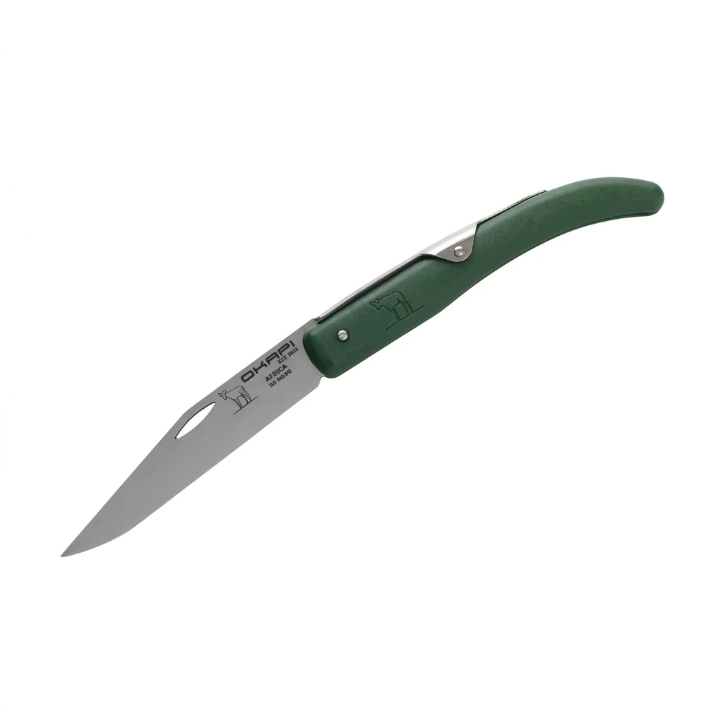 Okapi FG02579 Modern Folding Knife (Forest Green GFN Handle)