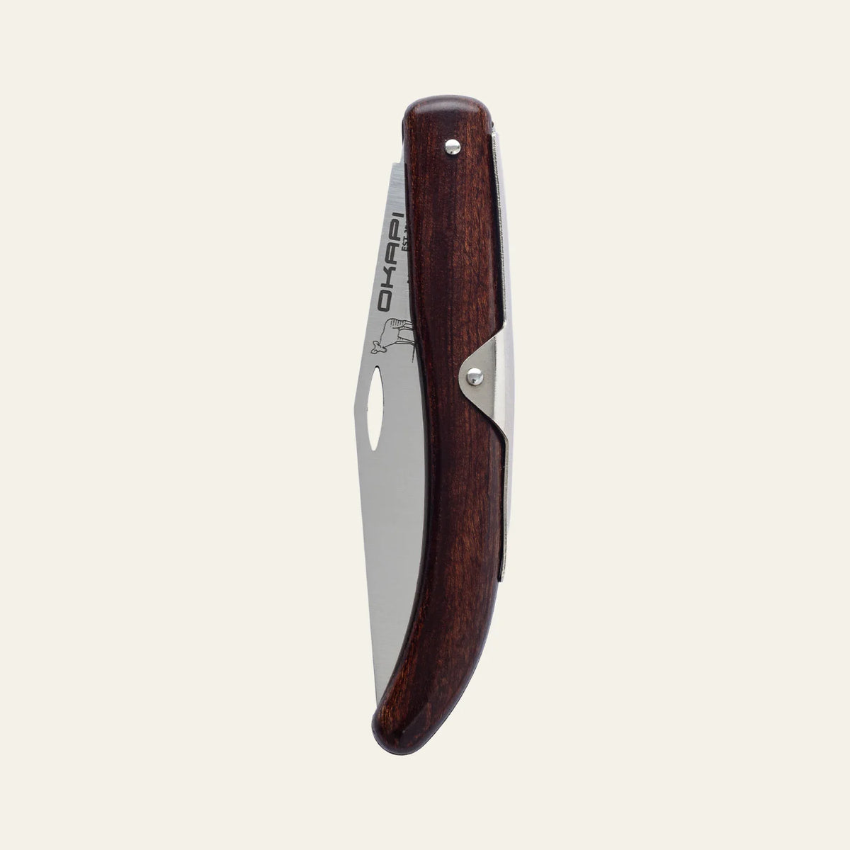 Okapi FG02576 Modern Folding Knife (Wood Finish)