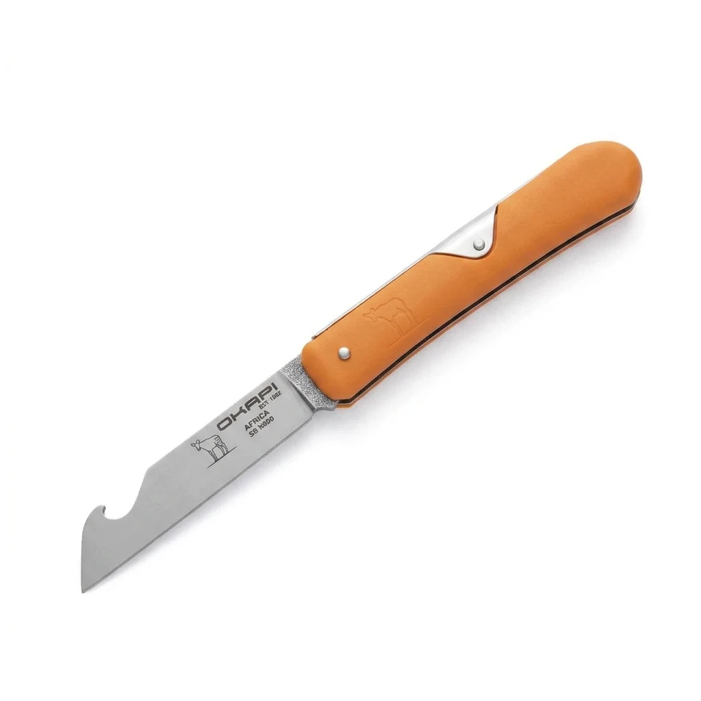 Okapi Biltong & Beer Folding Knife (Okapi Orange GFN Handle)