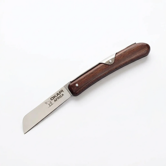 Okapi Biltong Folding Knife (Wood Handle) Okapi Biltong Folding Knife (Wood Handle)