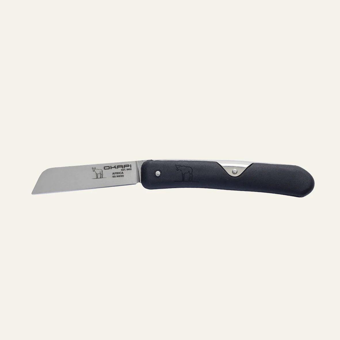 Okapi Biltong Folding Knife (Tactical Black GFN Handle) Okapi Biltong Folding Knife (Tactical Black GFN Handle)